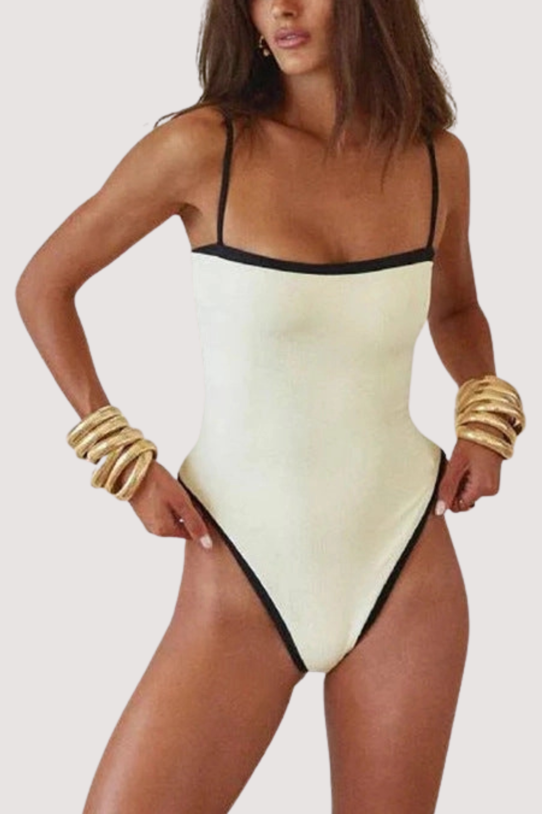 SONIA ONE-PIECE - WHITE