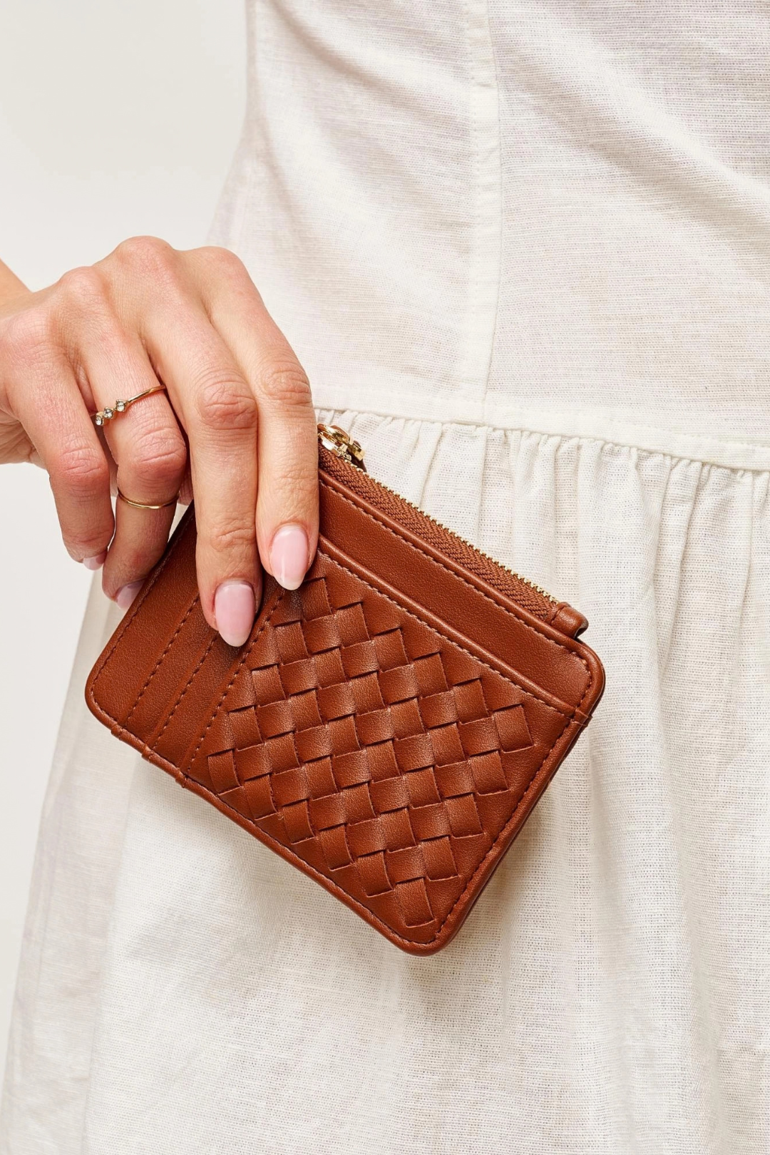 GENESIS CARD HOLDER - BROWN