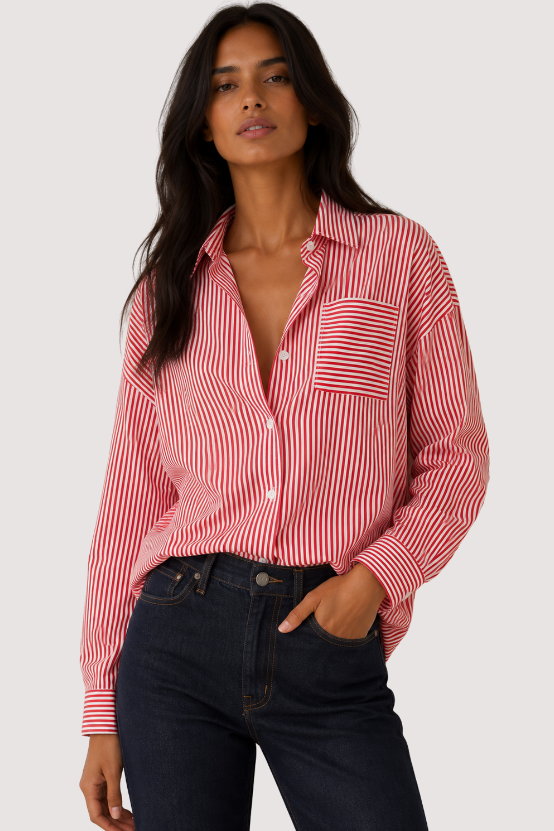 CECILIA SHIRT - RED