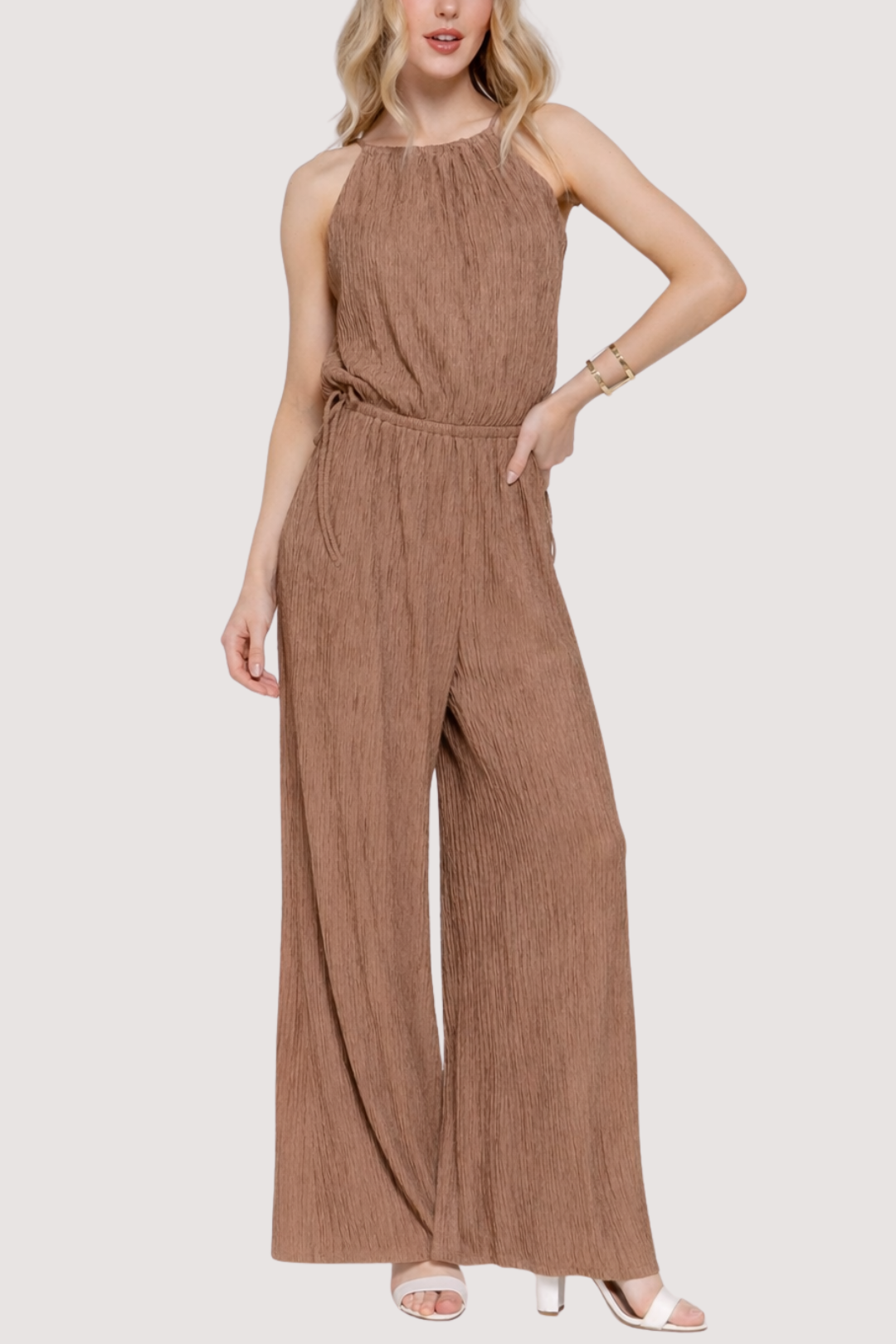 KADE JUMPSUIT - MOCHA