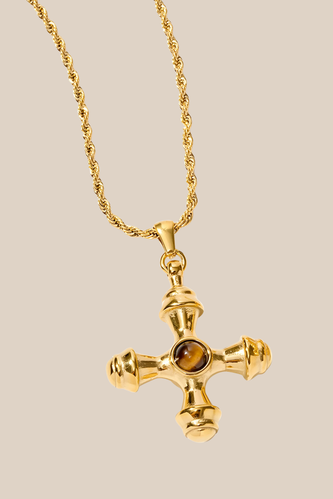 ROUX CROSS NECKLACE