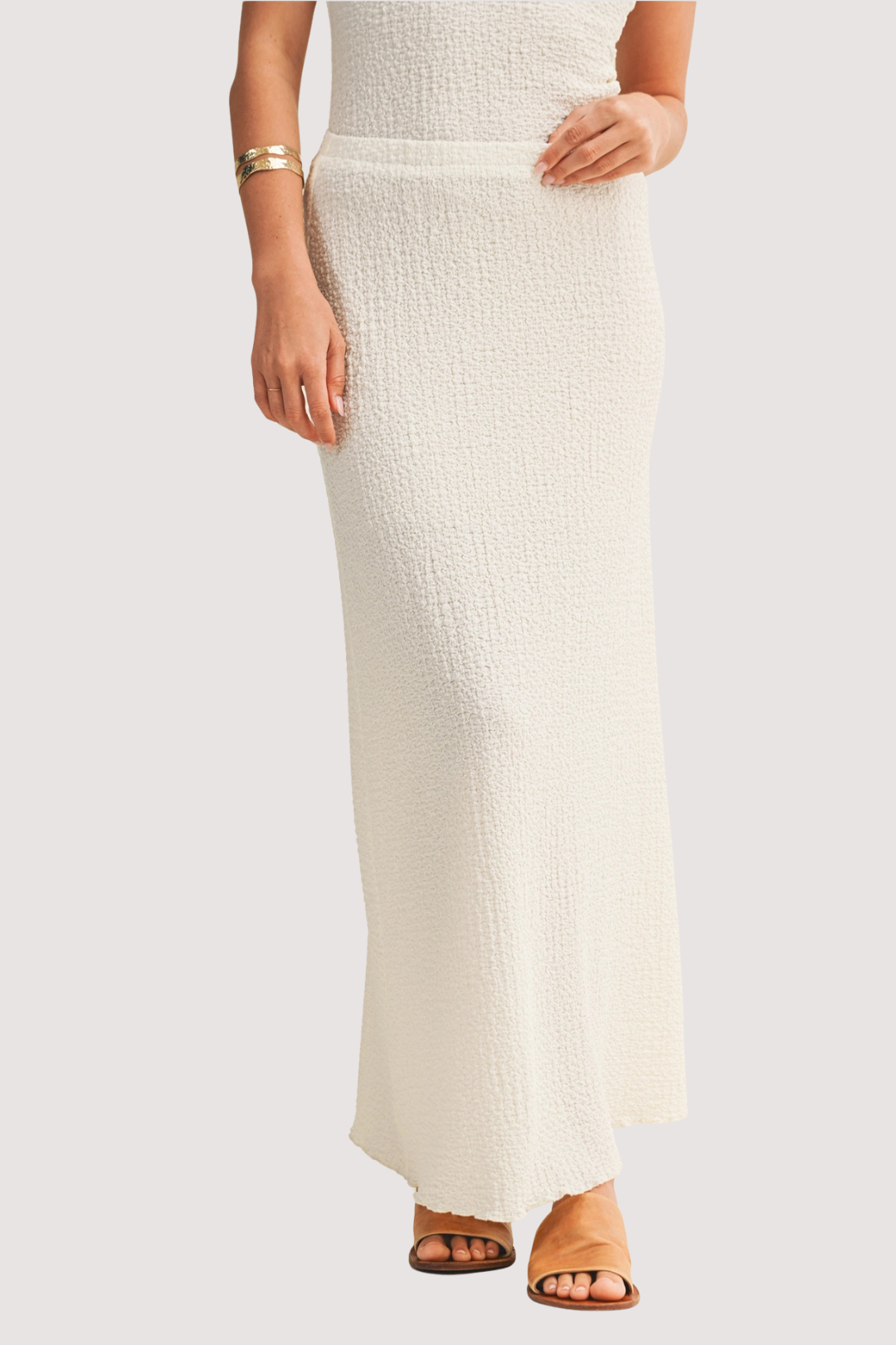COLETTE SKIRT - OFF WHITE