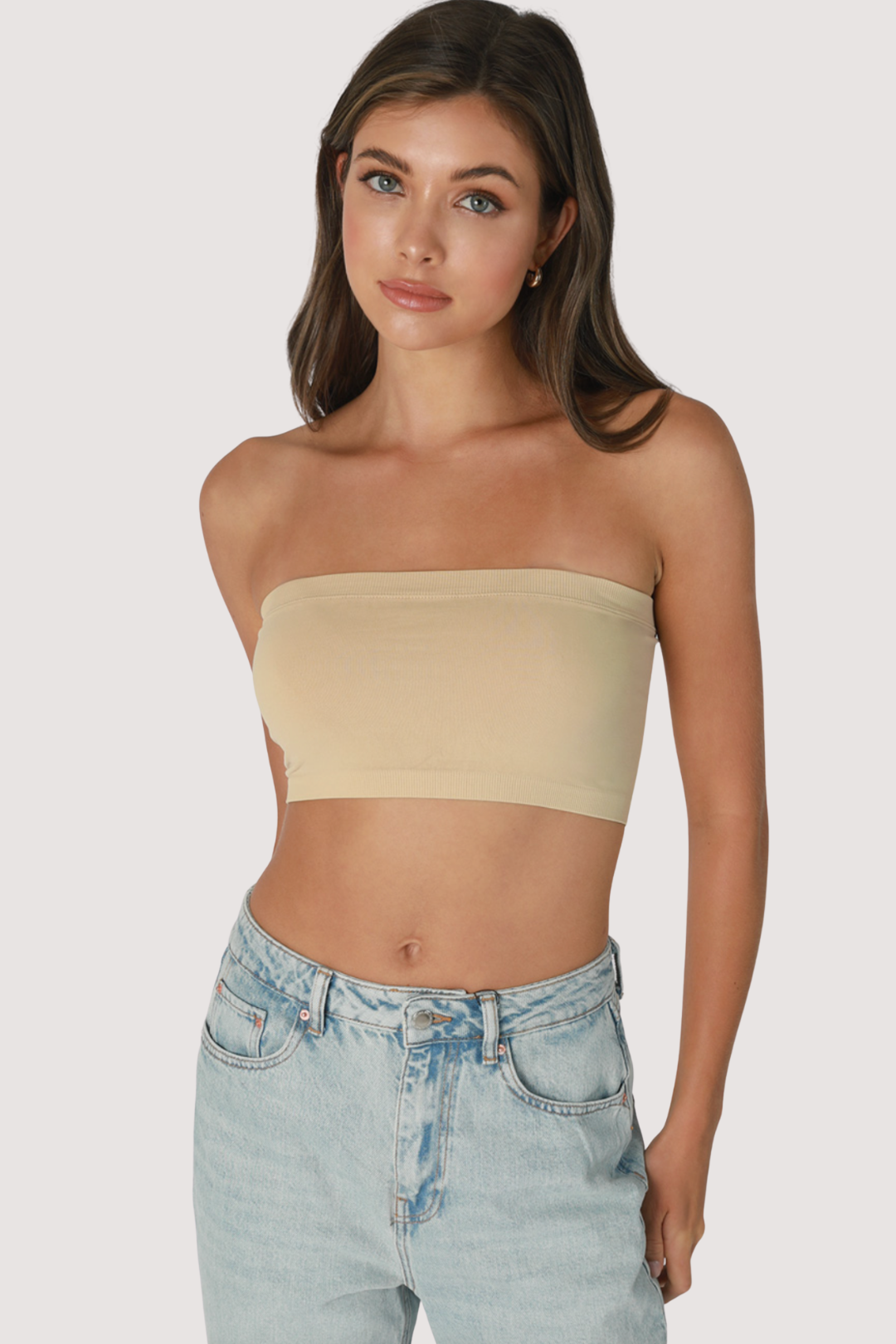 BANDEAU TOP - NUDE