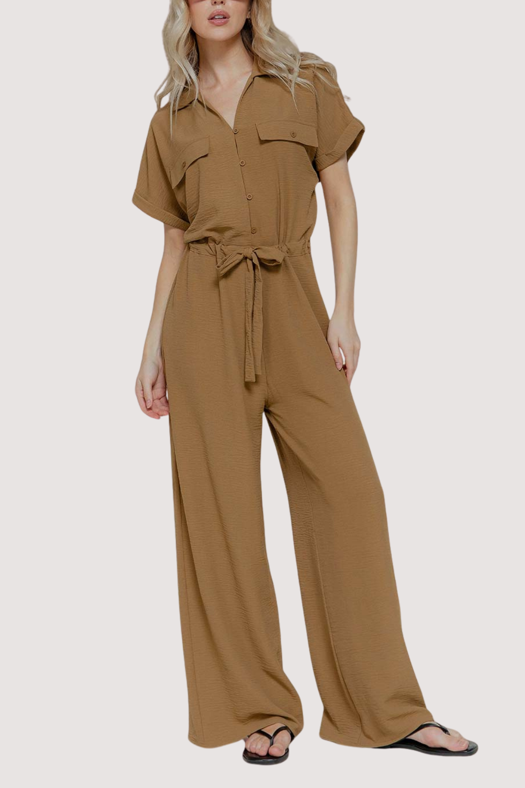 MILO JUMPSUIT - OLIVE
