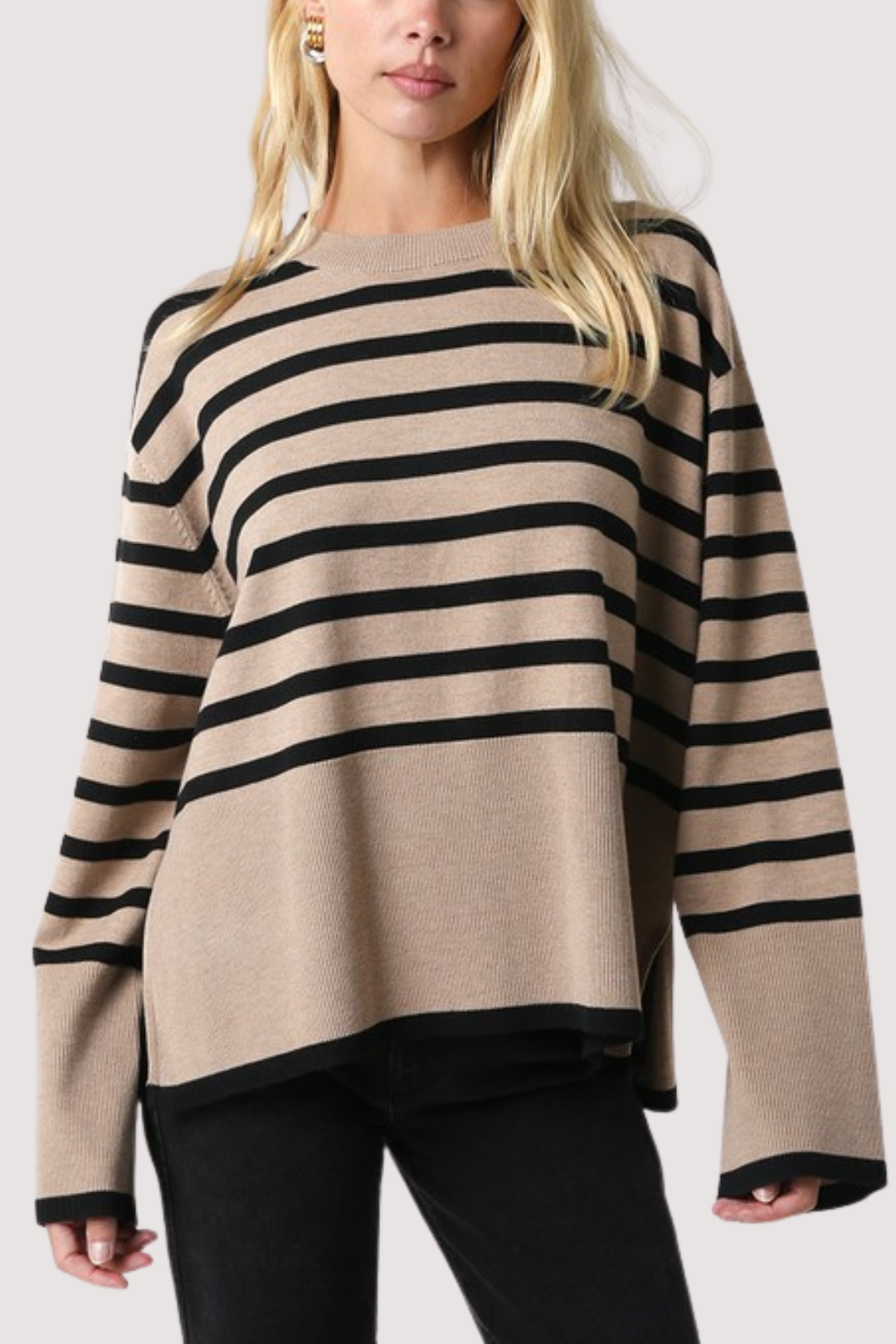 CLAUDETTE SWEATER - TAUPE