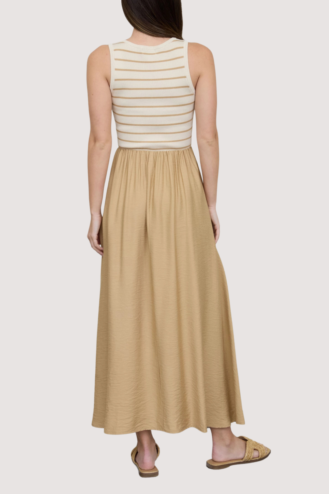 SABRINA DRESS - KHAKI