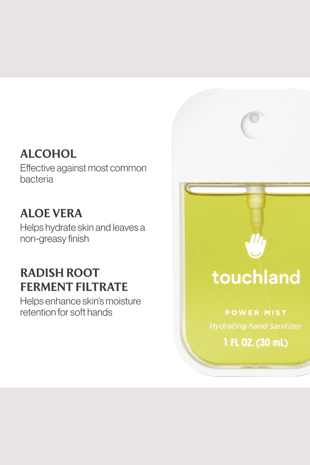 VANILLA BLOSSOM POWER MIST - HYDRATING HAND SANITIZER