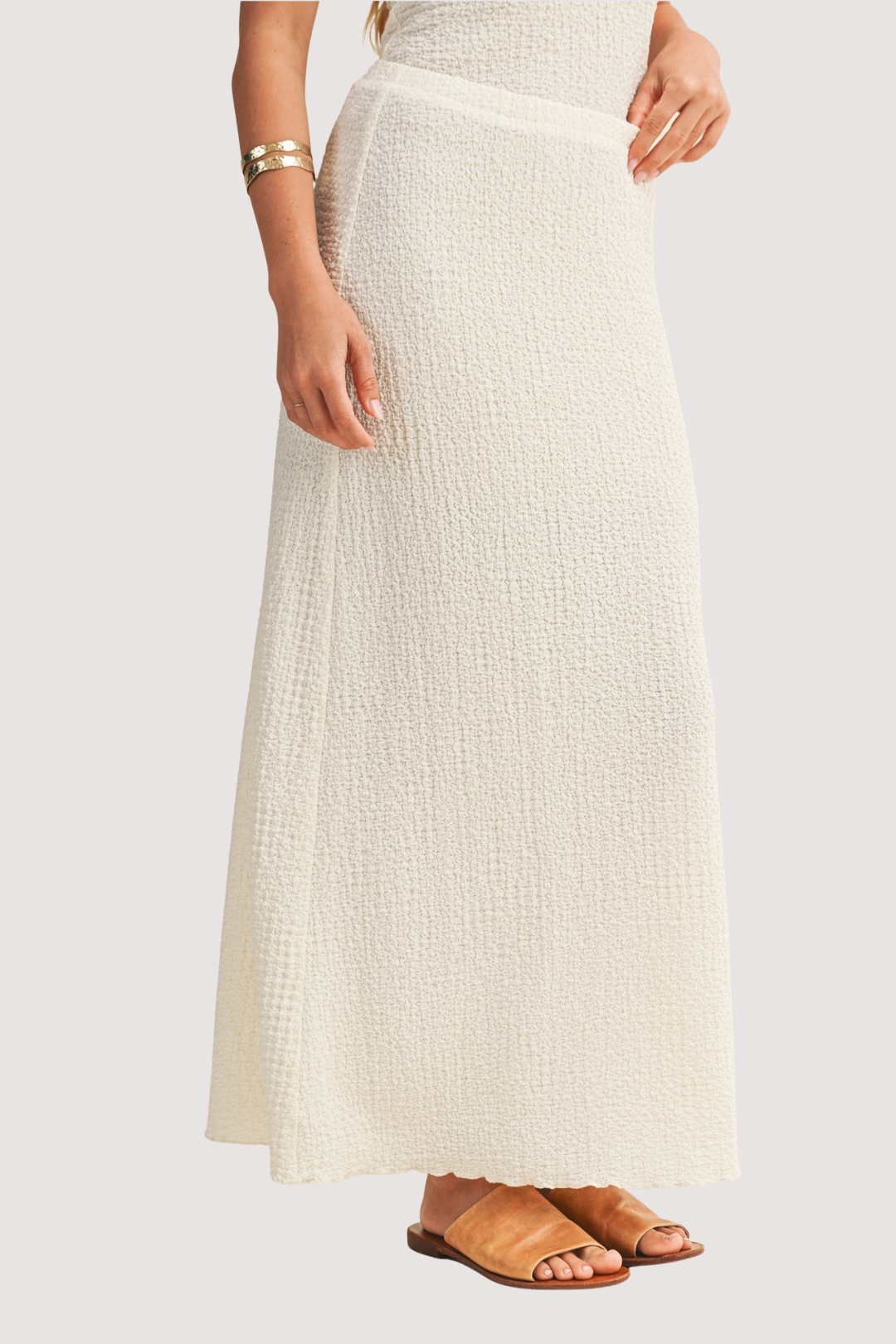 COLETTE SKIRT - OFF WHITE