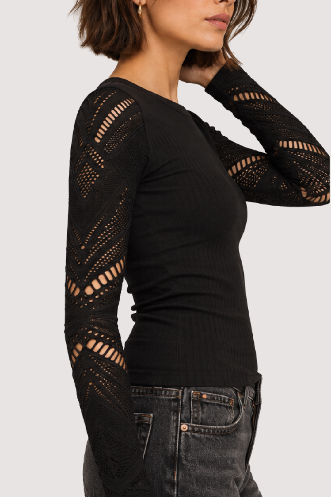 RUE TOP - BLACK