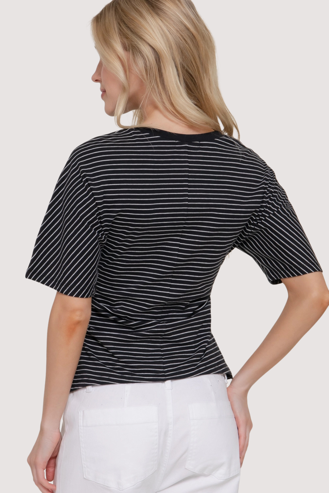 ABBY TEE - BLACK
