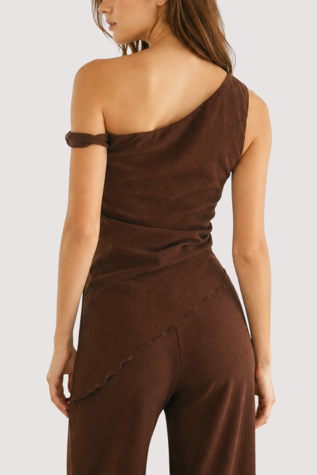 VALENCIA TOP - BROWN