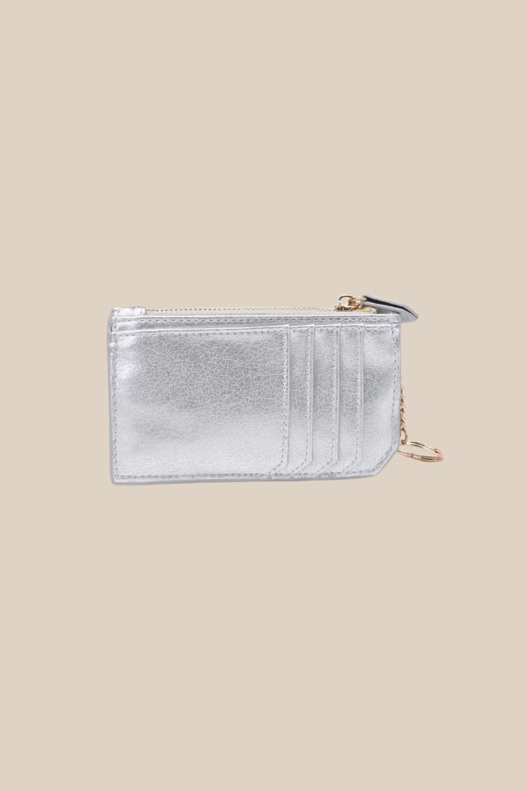 SELENE CARD HOLDER - SILVER