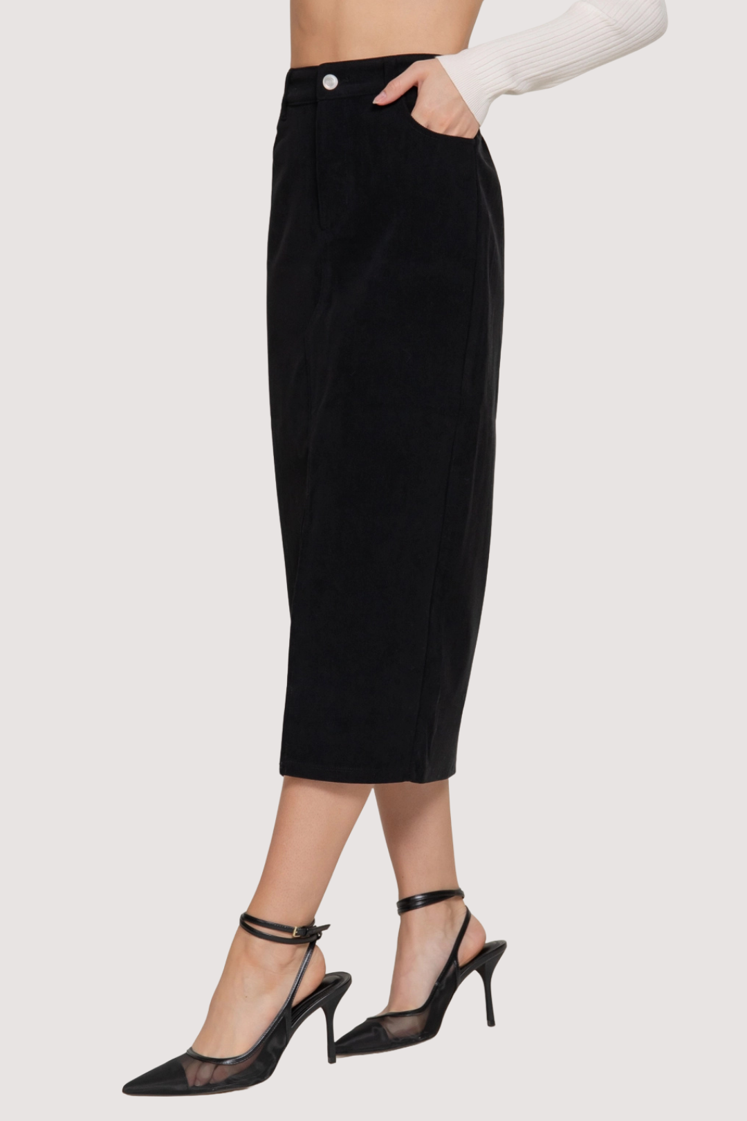 FARRAH CORDUROY SKIRT