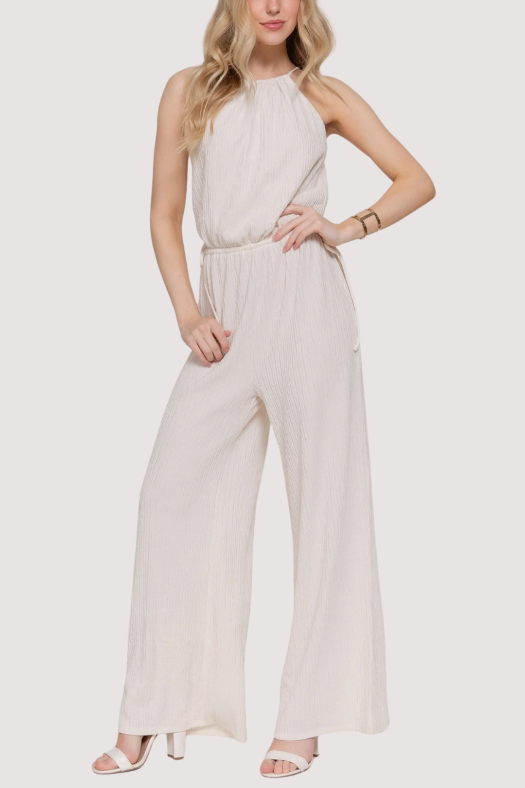 KADE JUMPSUIT - BEIGE