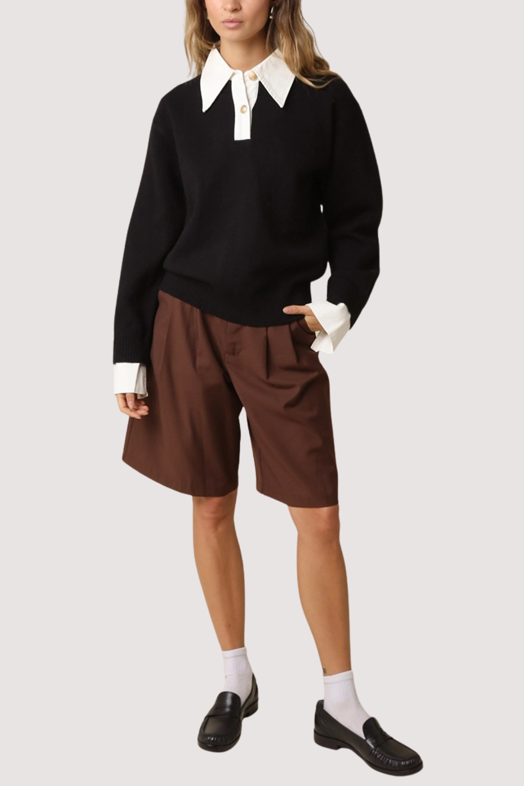 ROWAN TOP - BLACK