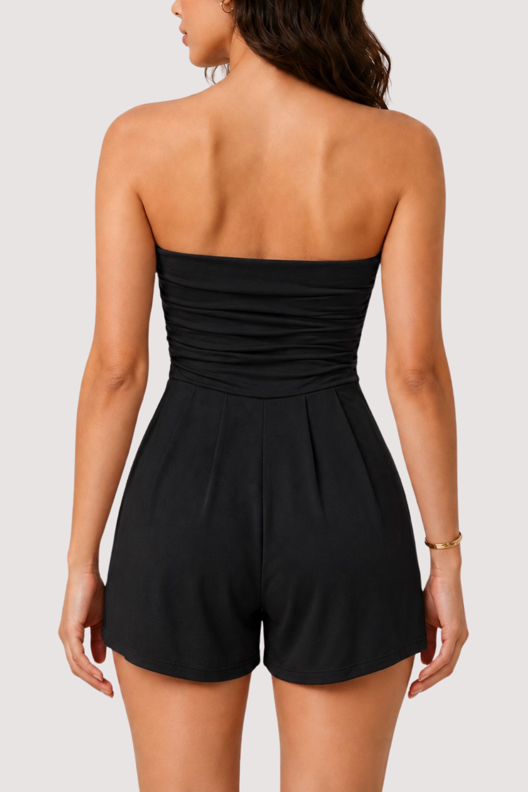 ASHTON ROMPER - BLACK