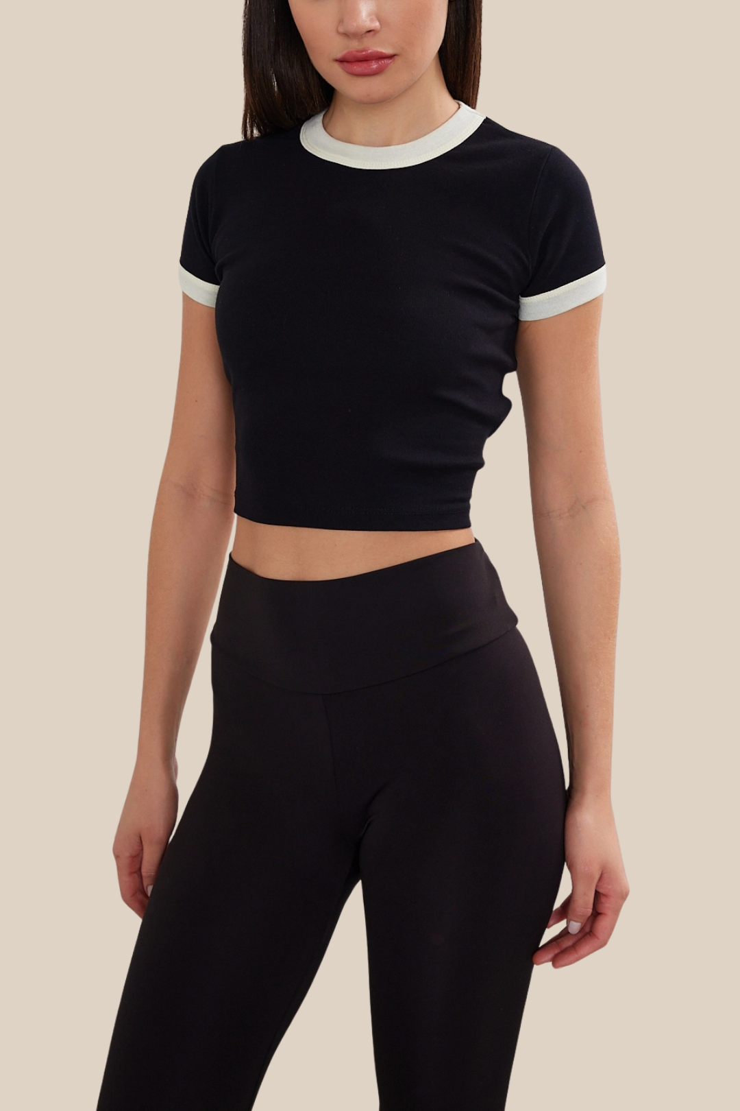 BLANK SPACE TEE - BLACK