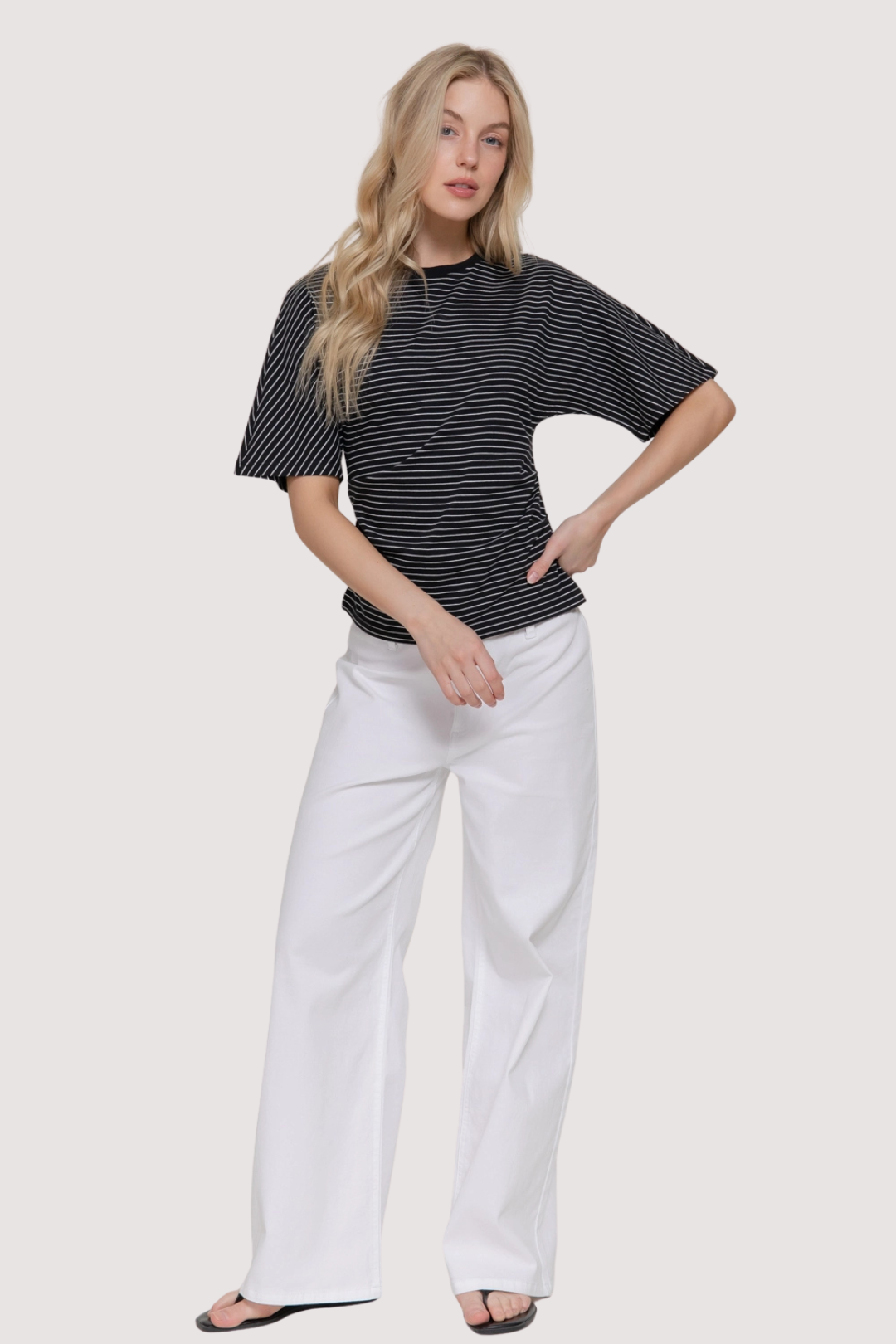 ABBY TEE - BLACK