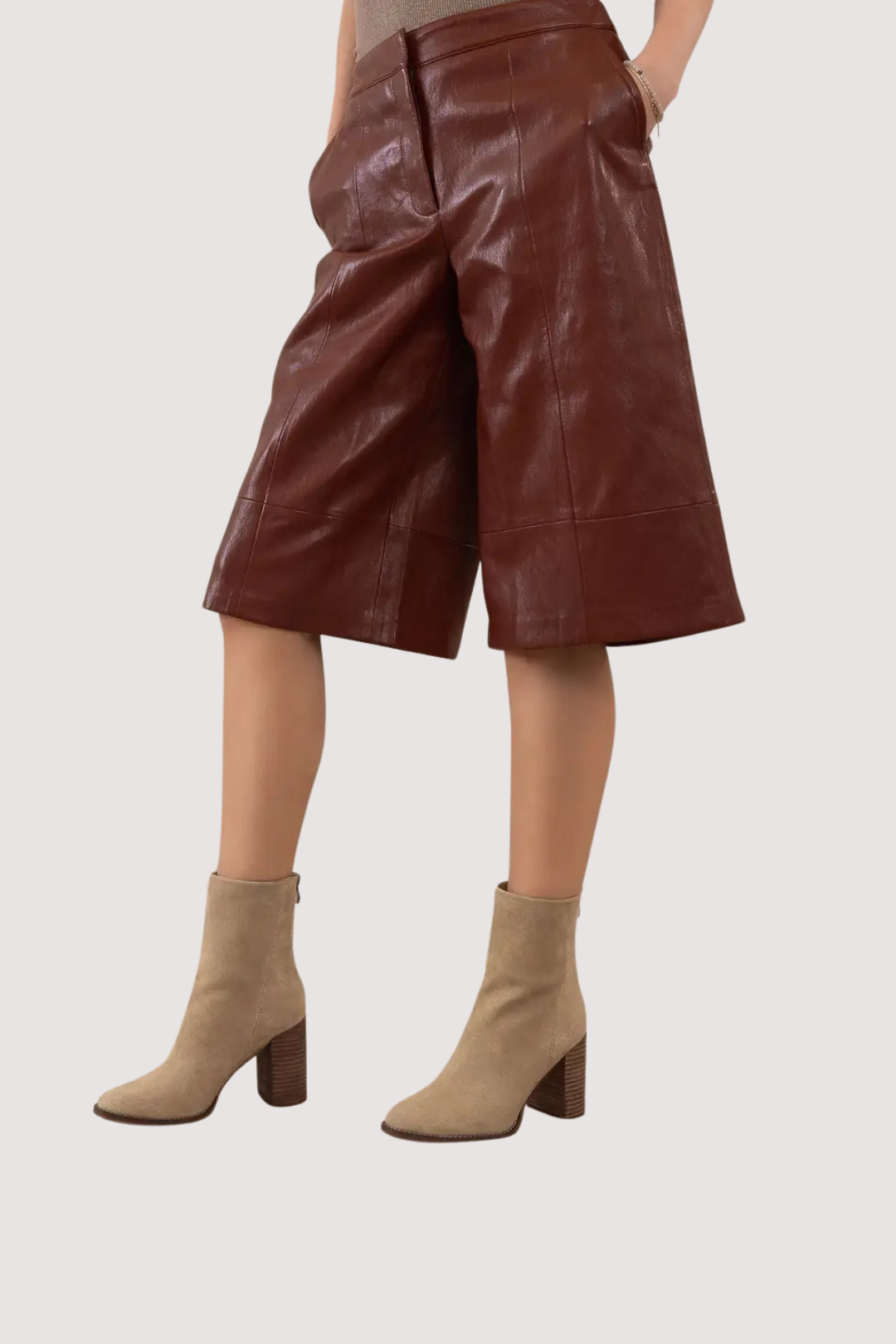 MAXINE BOOTIE - KHAKI