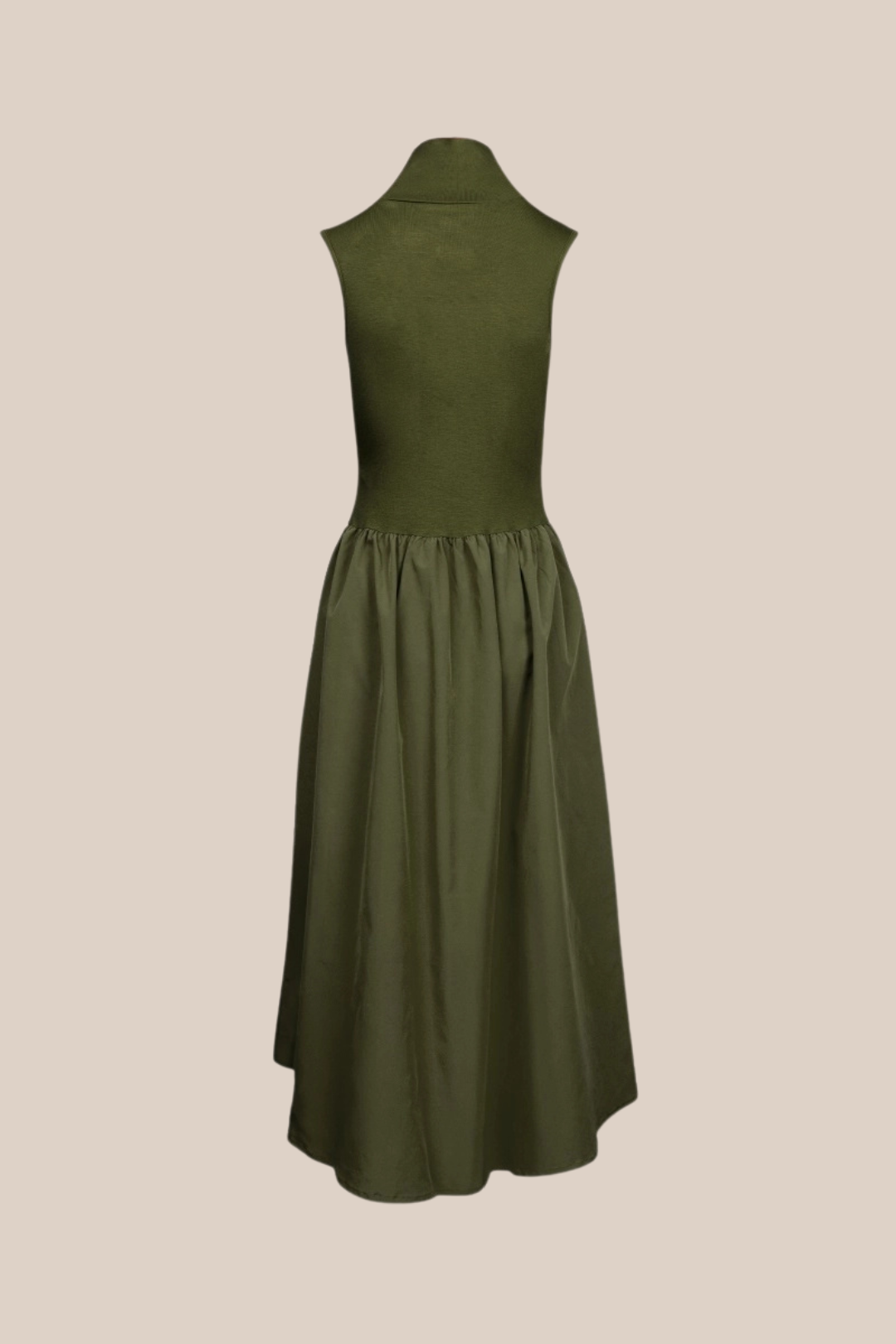 ALIX MAXI DRESS - OLIVE