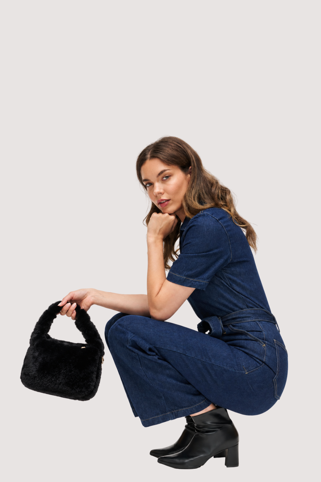 COLETTE FUR CROSSBODY