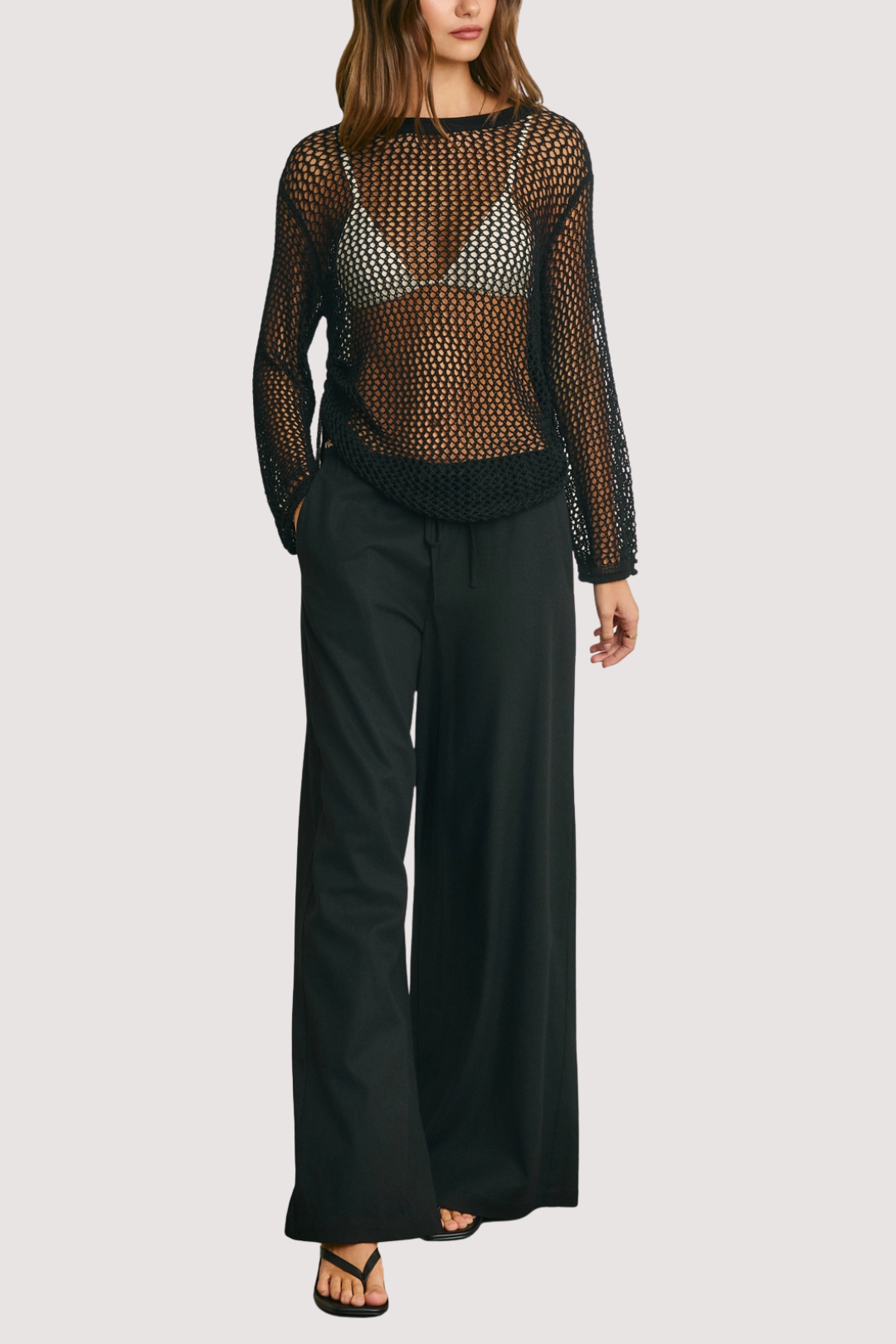 LAGUNA TOP - BLACK