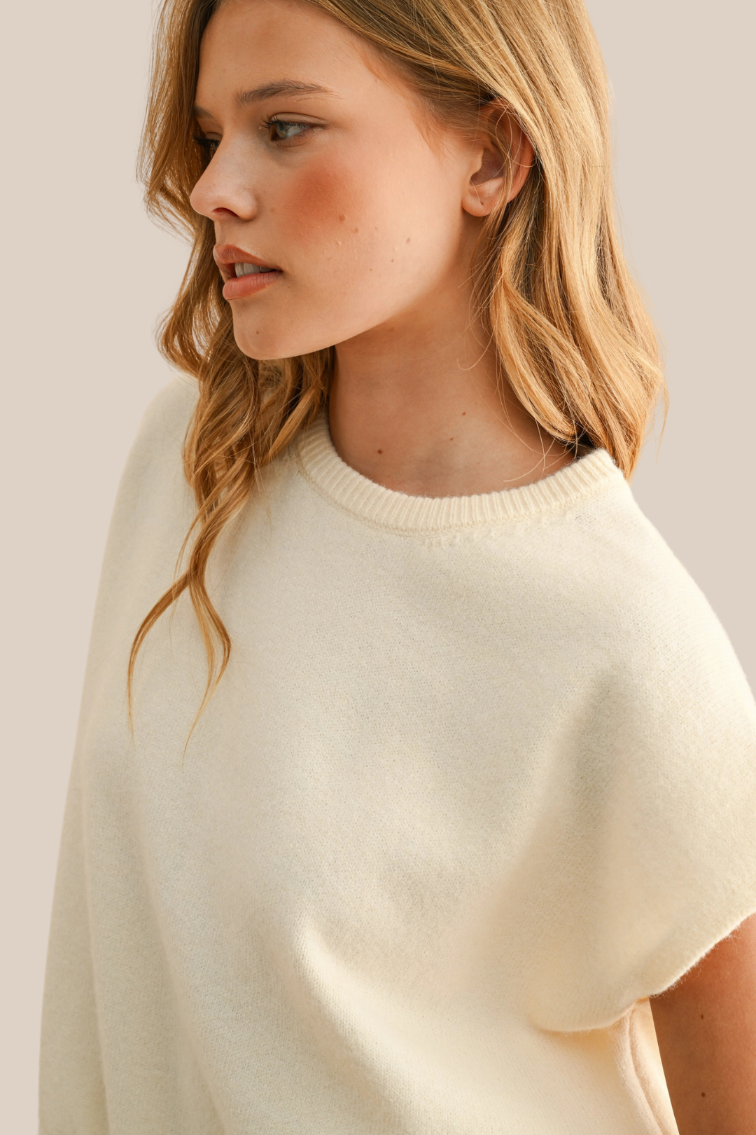 BLAIRE TOP - CREAM