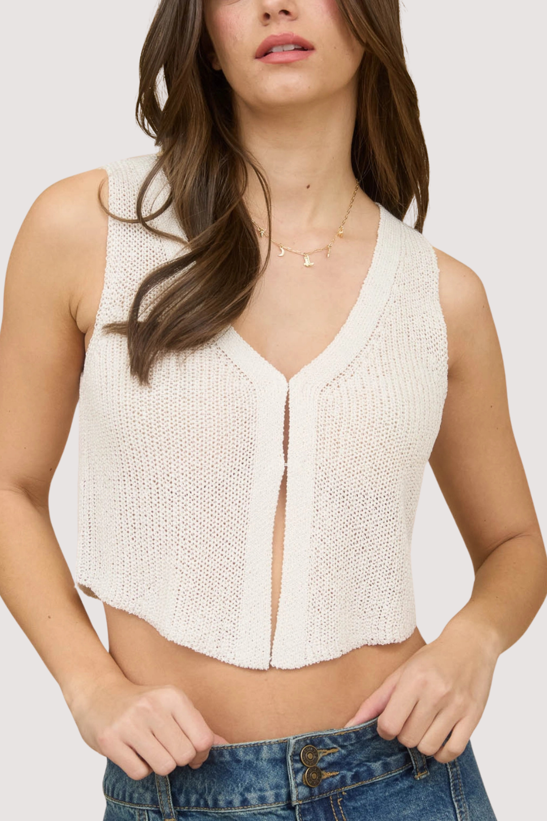 LOREN TOP - IVORY