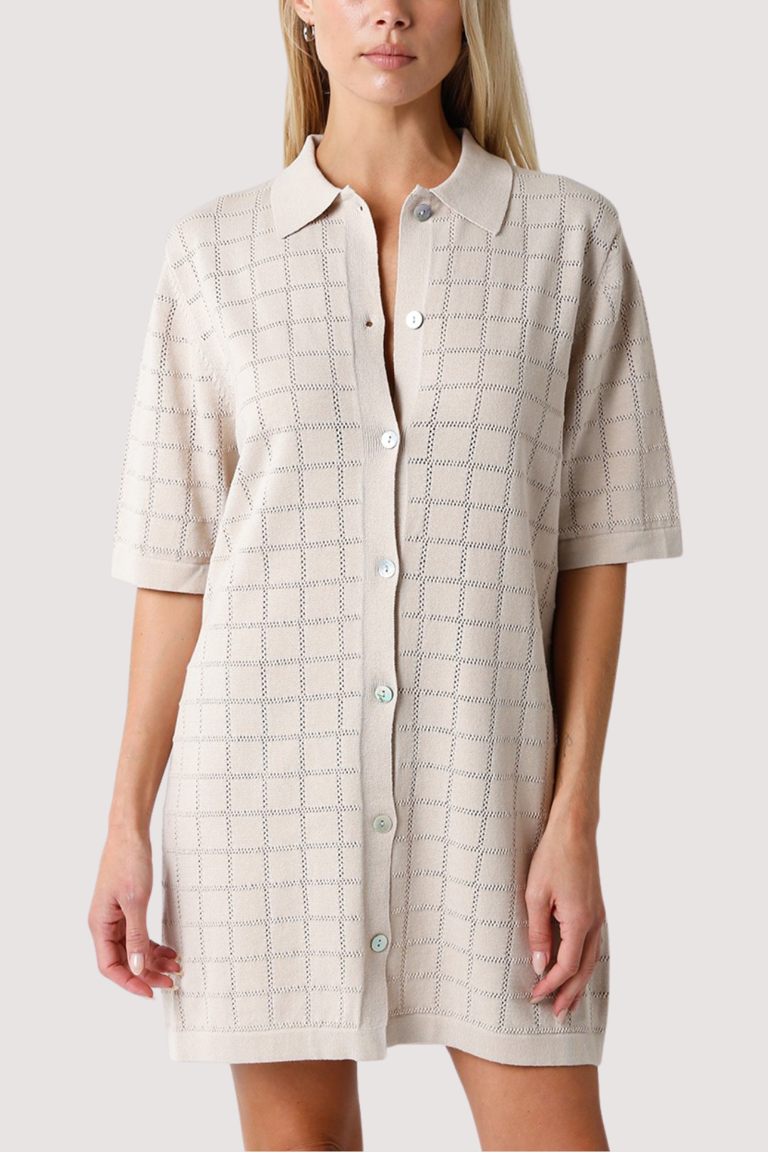 SLOANE DRESS - NATURAL