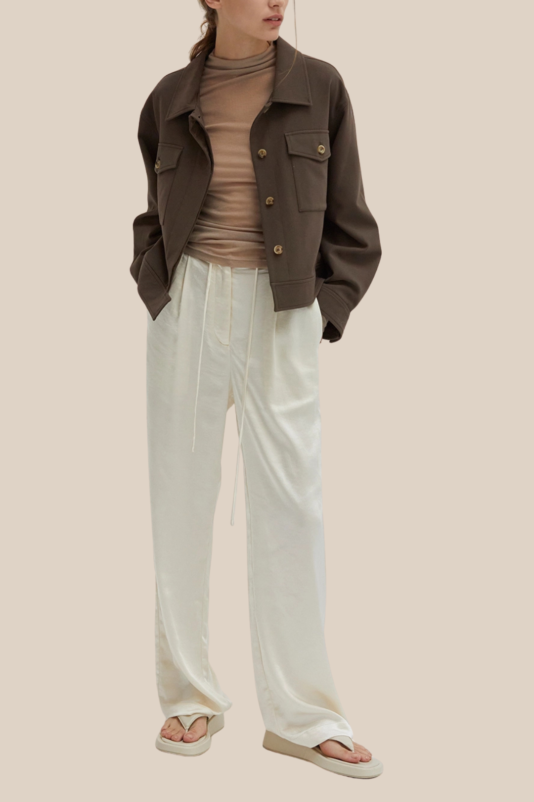 CASSIAN JACKET - CACAO