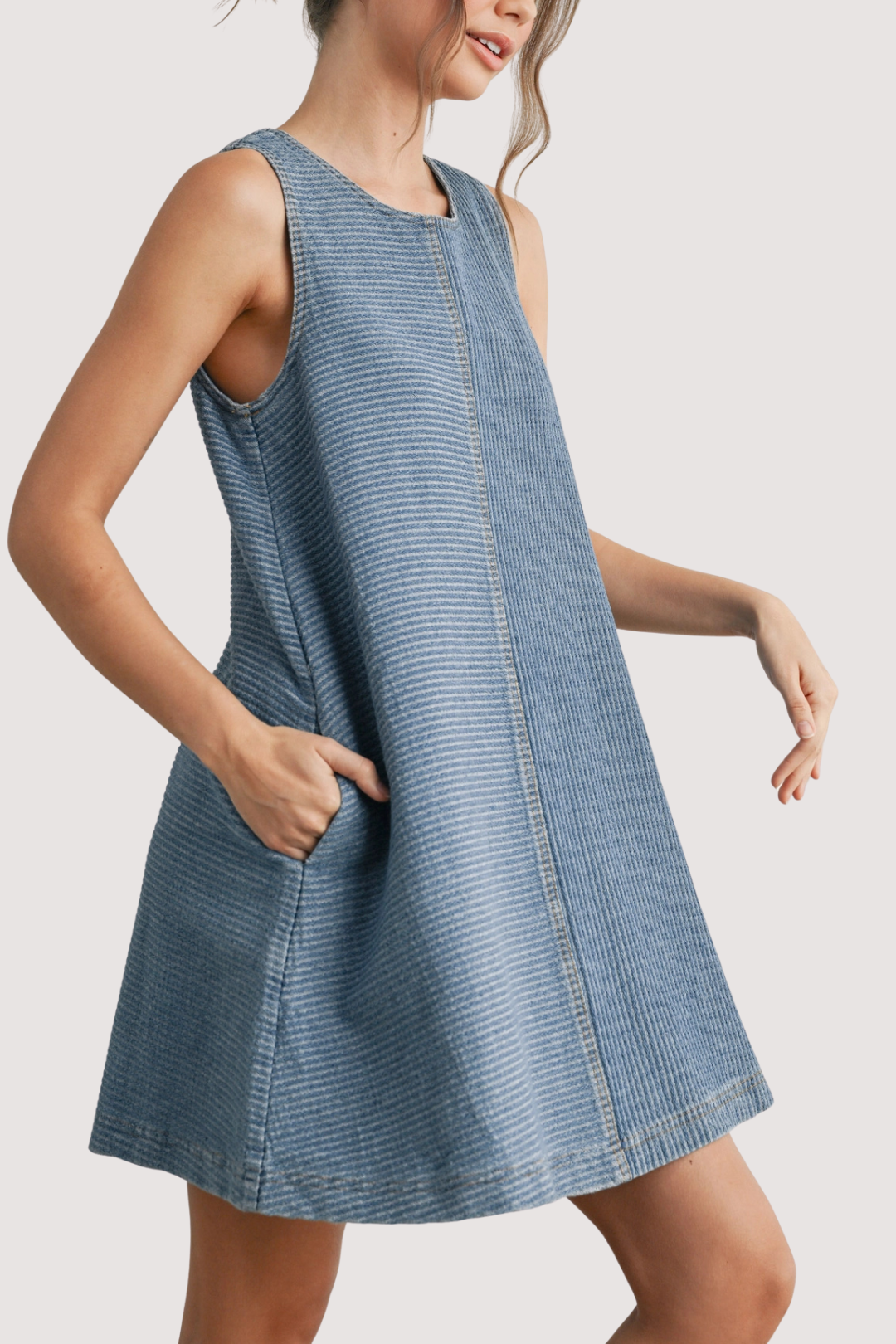CARA DENIM DRESS