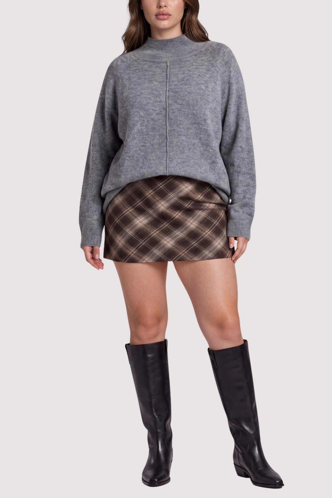 DINA SWEATER - GREY