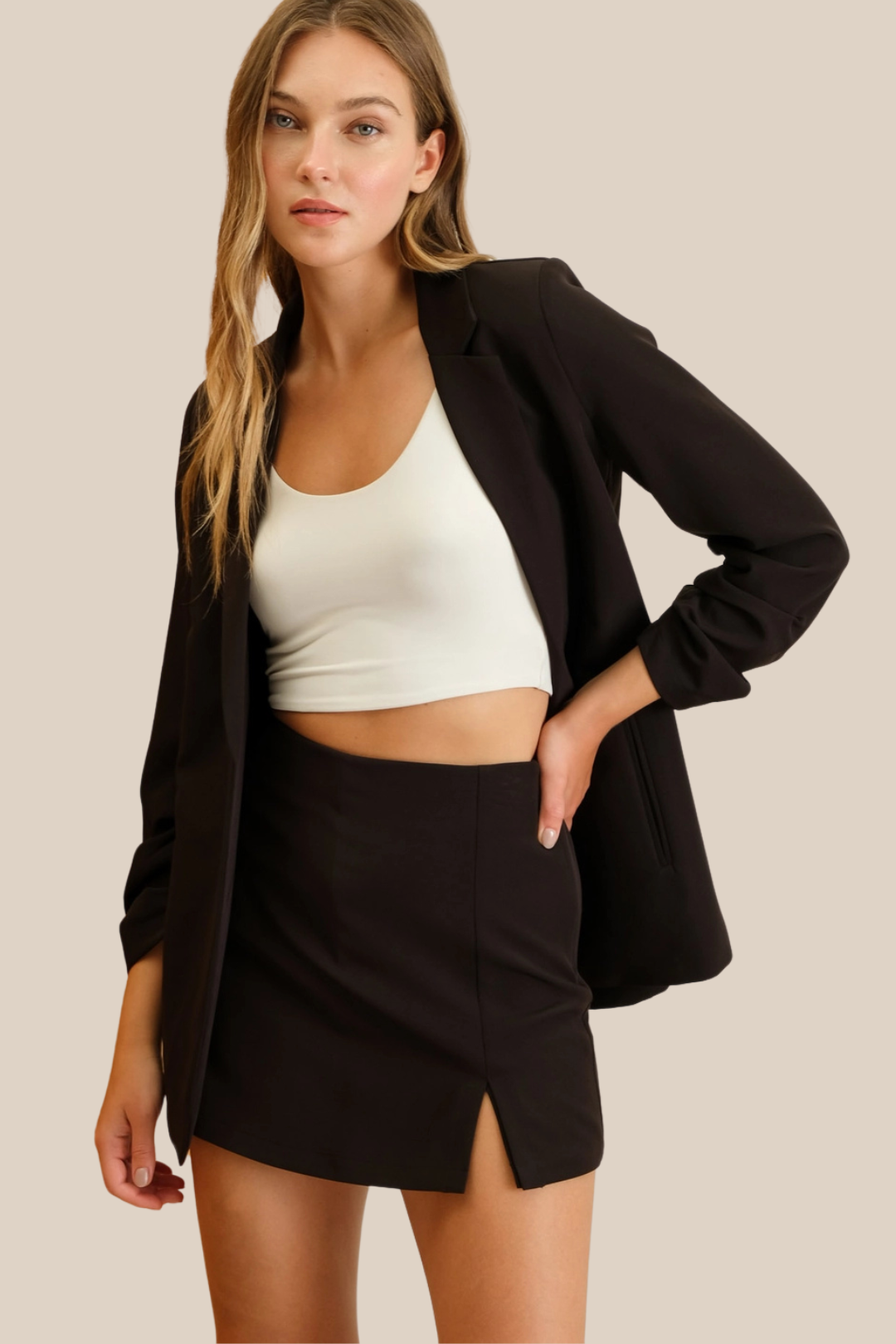 STELLA BLAZER - BLACK