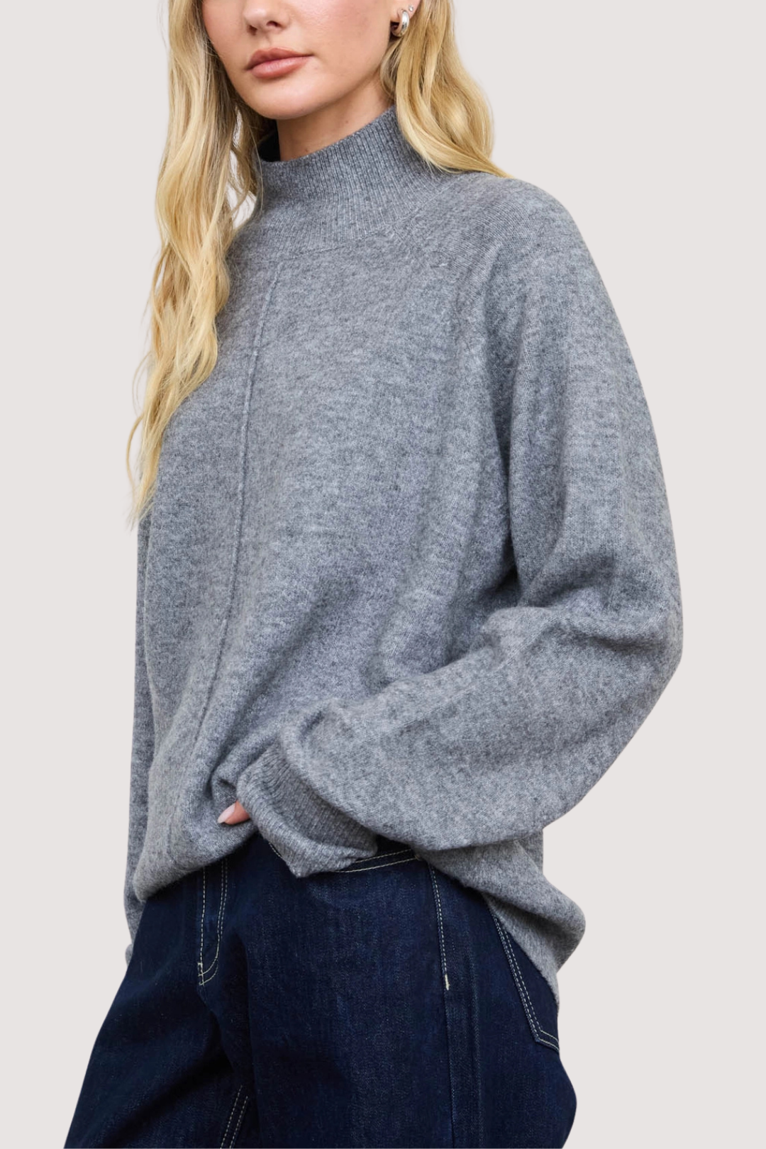 DINA SWEATER - GREY