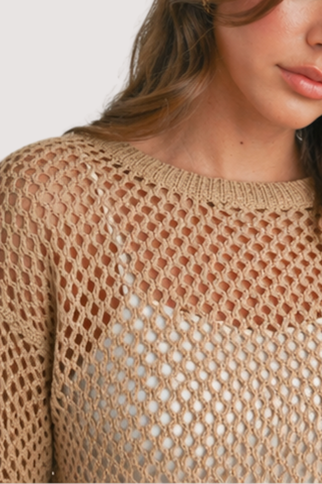ELLIS TOP - TAUPE
