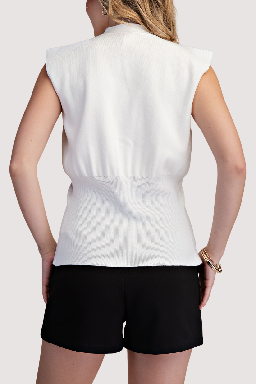 MILAN VEST - WHITE