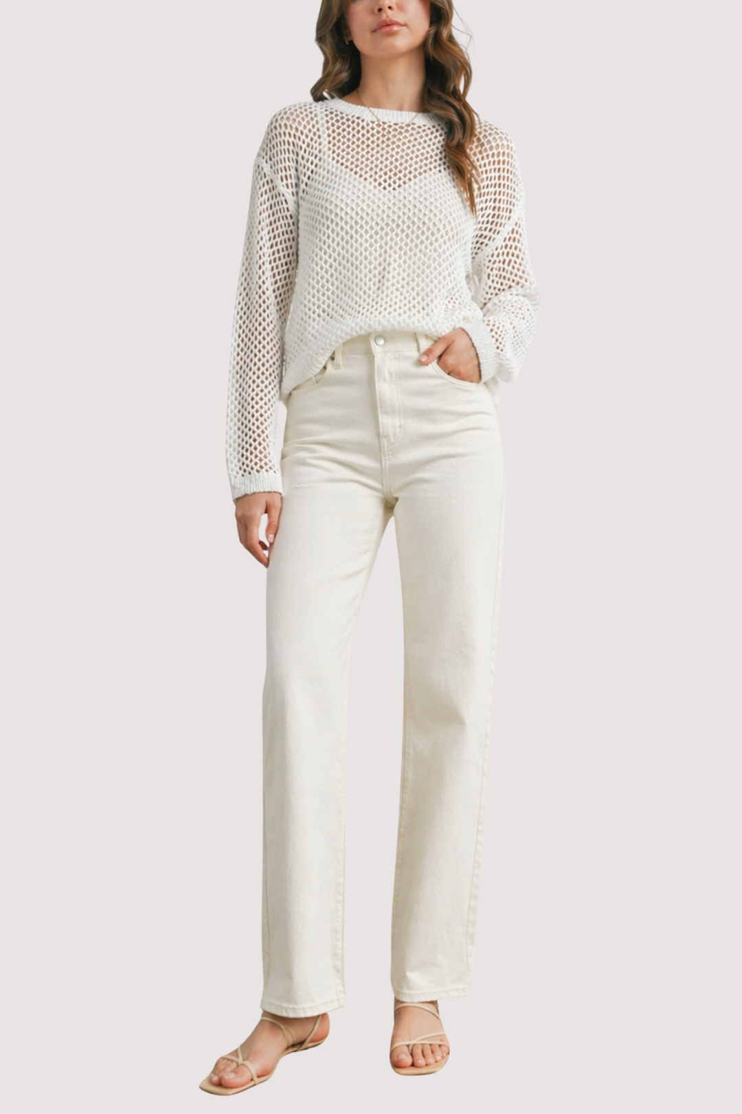 ELLIS TOP - IVORY