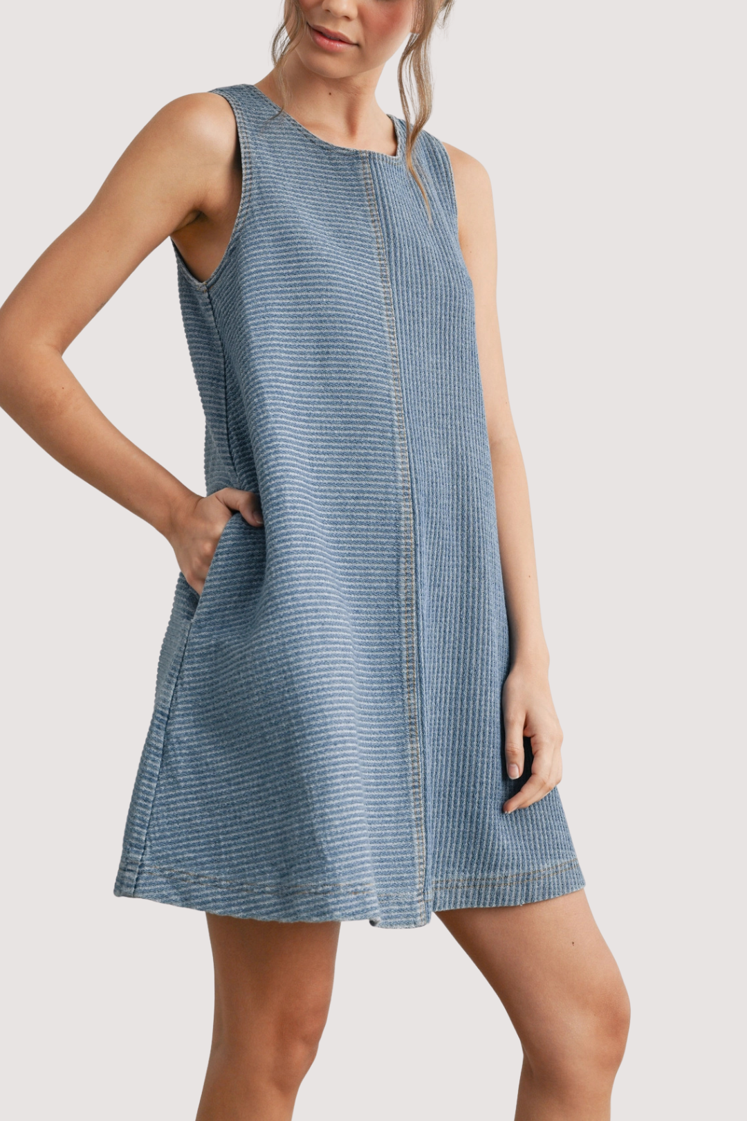 CARA DENIM DRESS