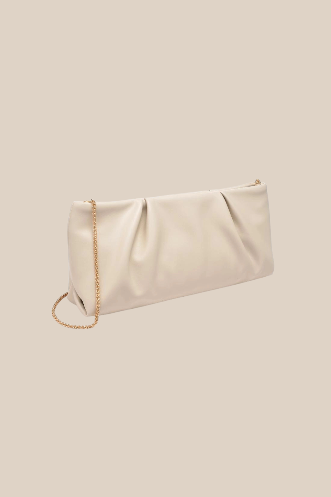 NADINE CLUTCH - OATMILK