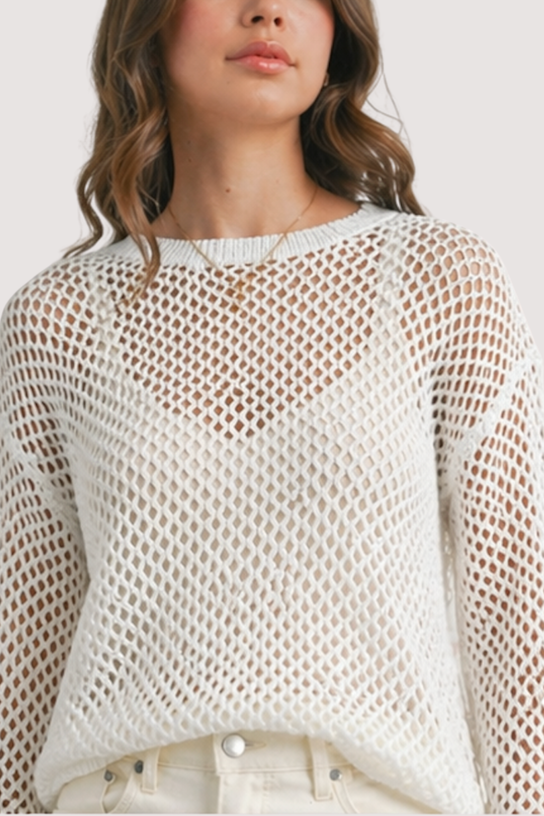 ELLIS TOP - IVORY