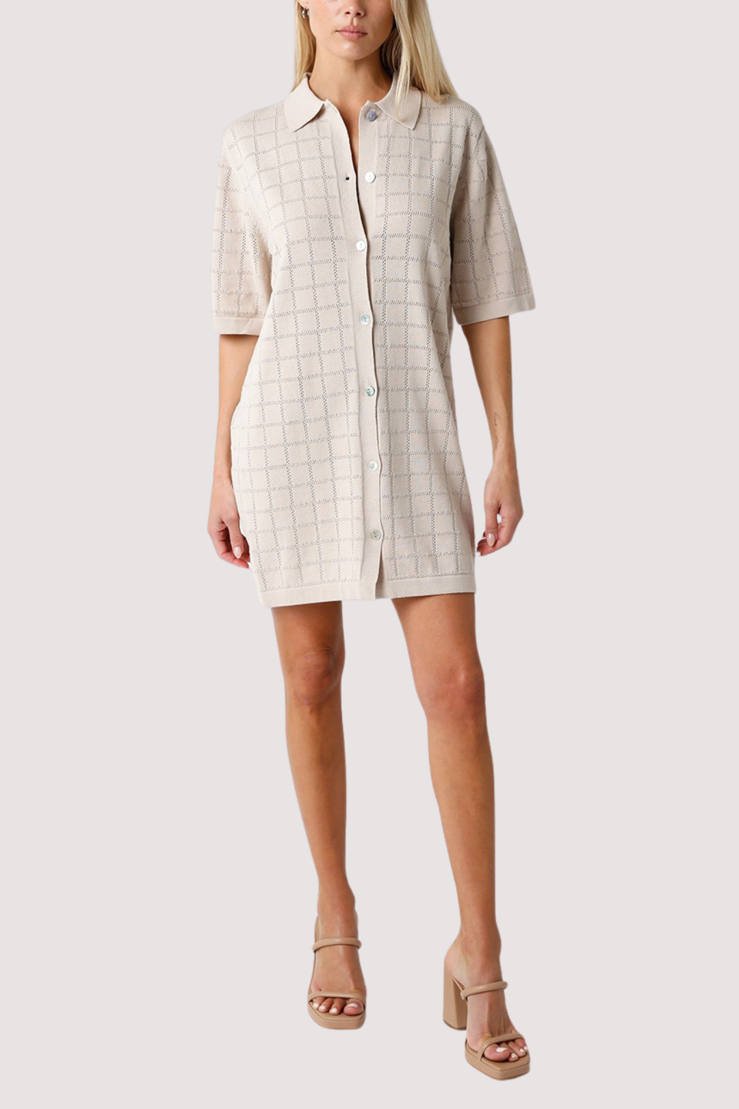 SLOANE DRESS - NATURAL