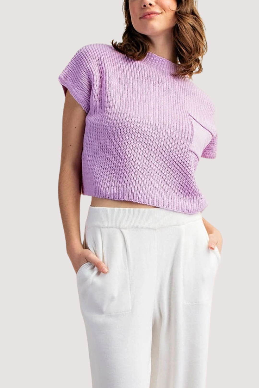 TAYLOR TOP - LAVENDER