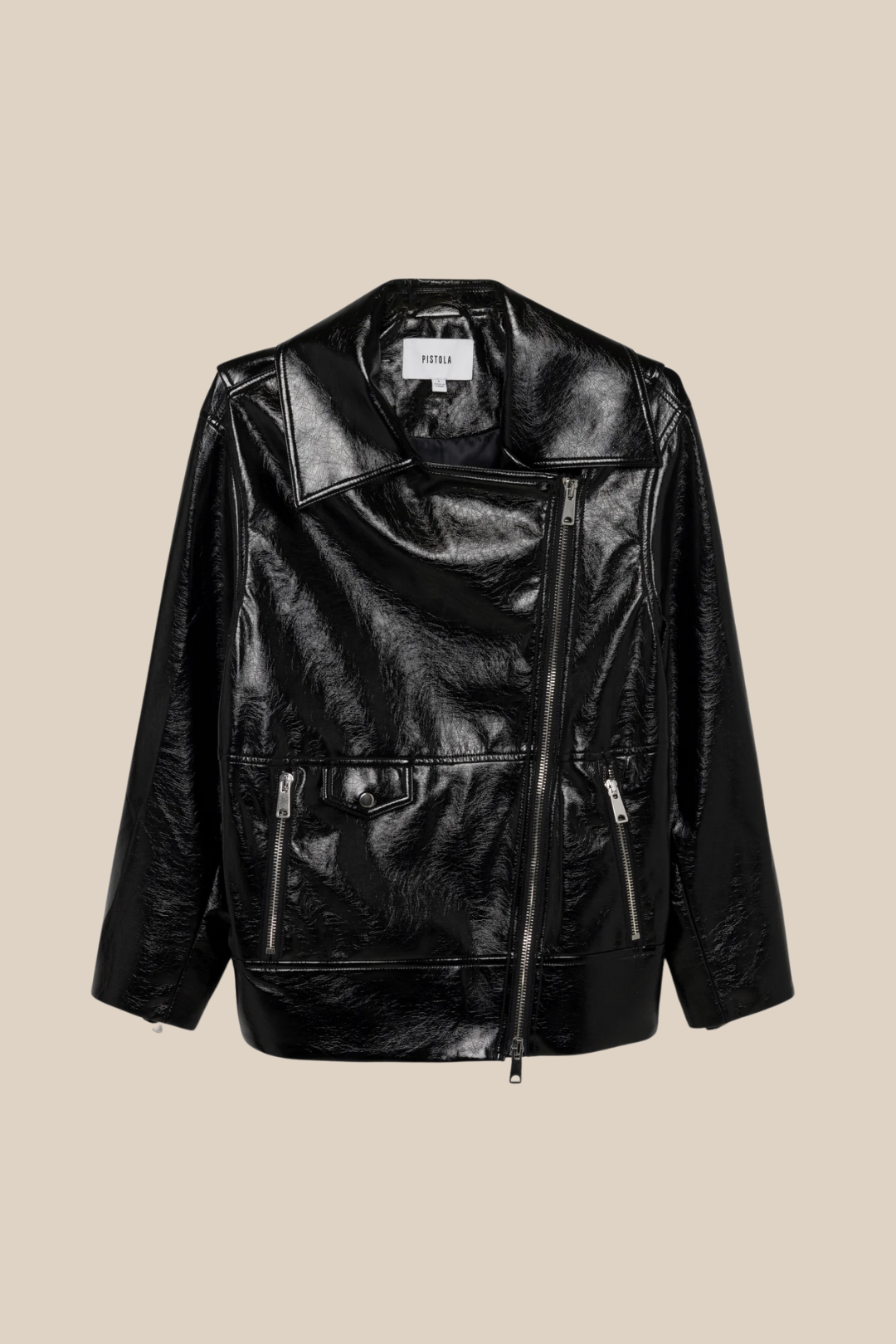 WINONA JACKET - BLACK VINYL