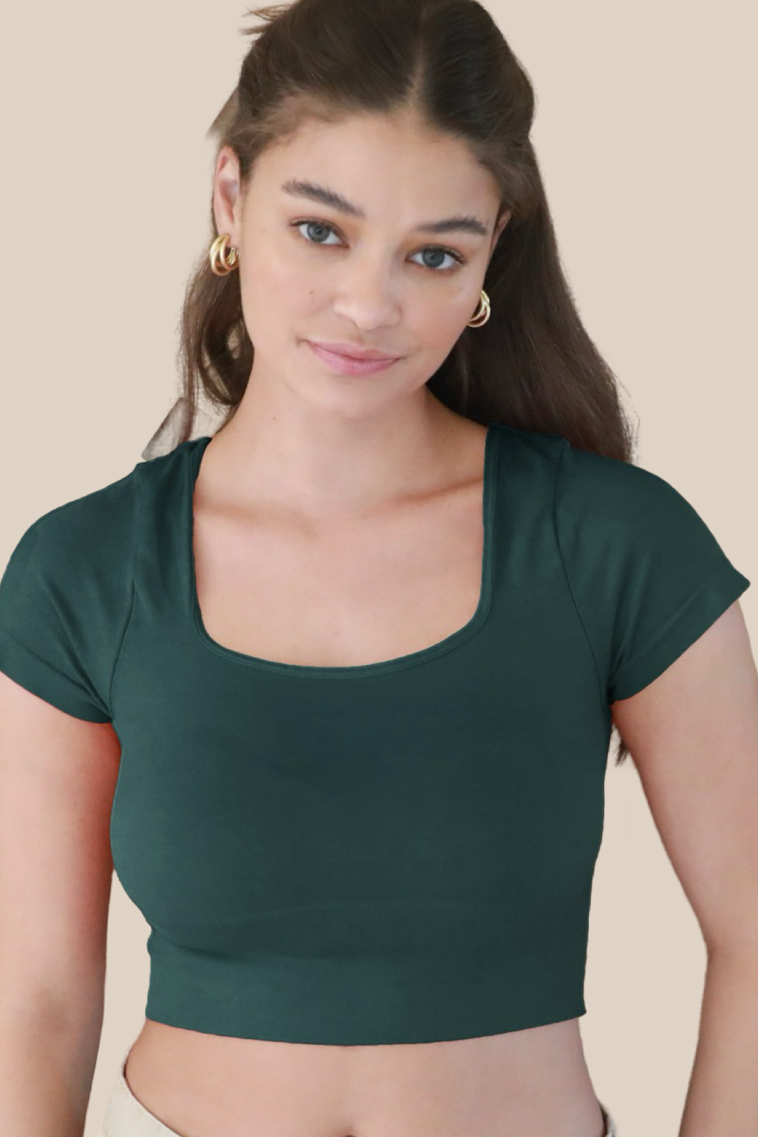 SQUARE NECK TOP