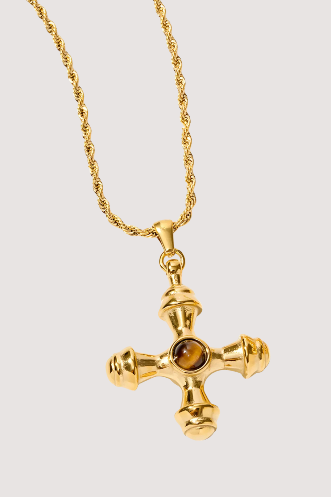 ROUX CROSS NECKLACE