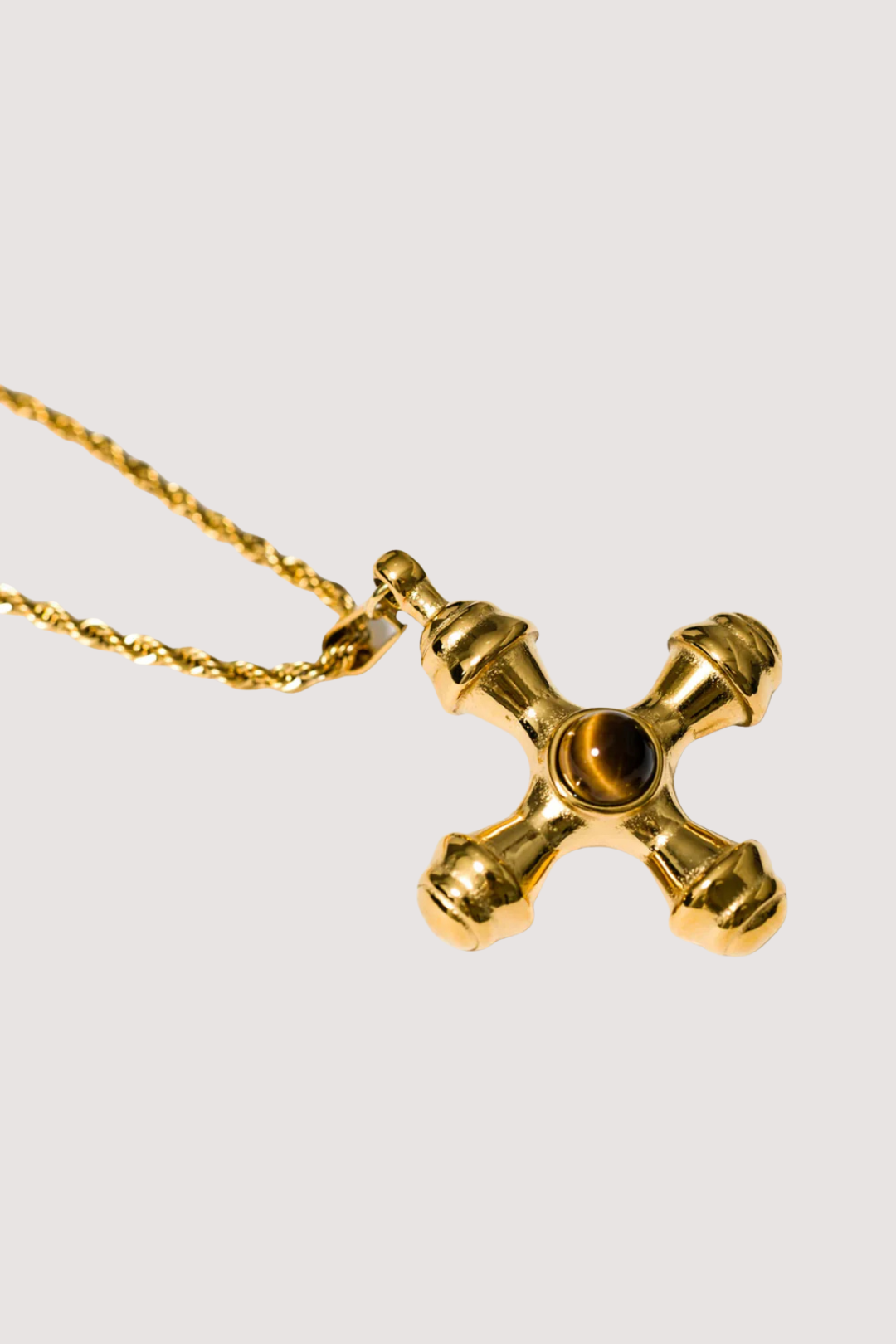 ROUX CROSS NECKLACE