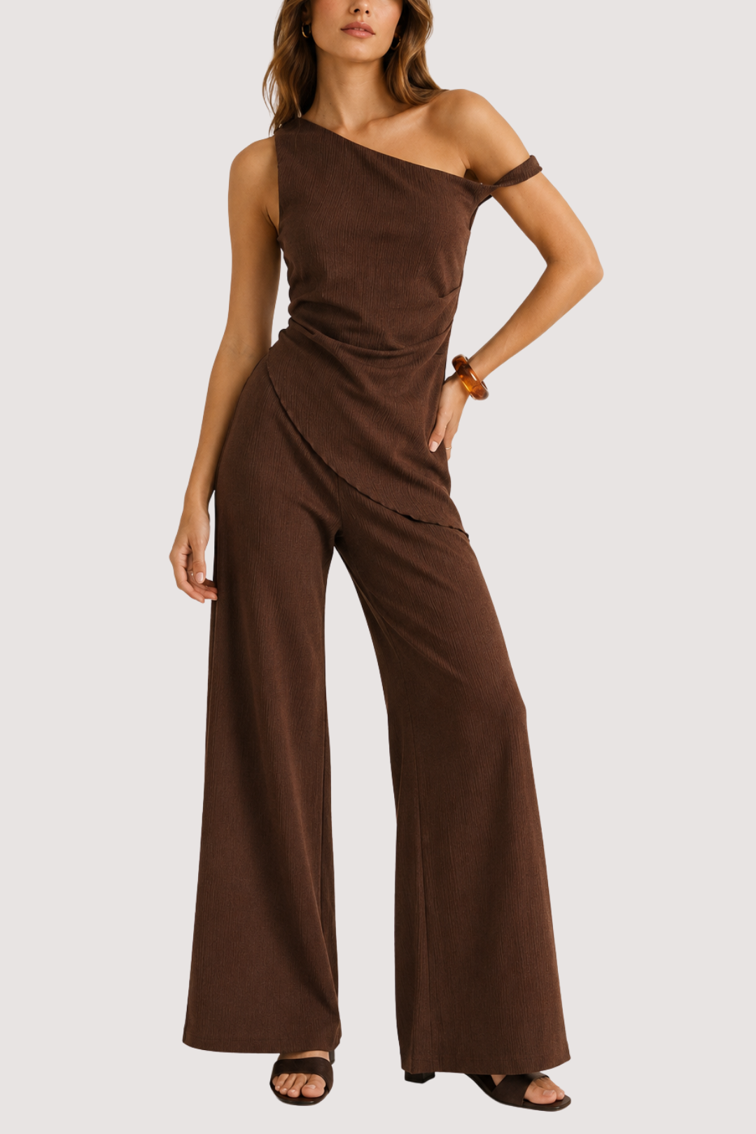 VALENCIA TOP - BROWN