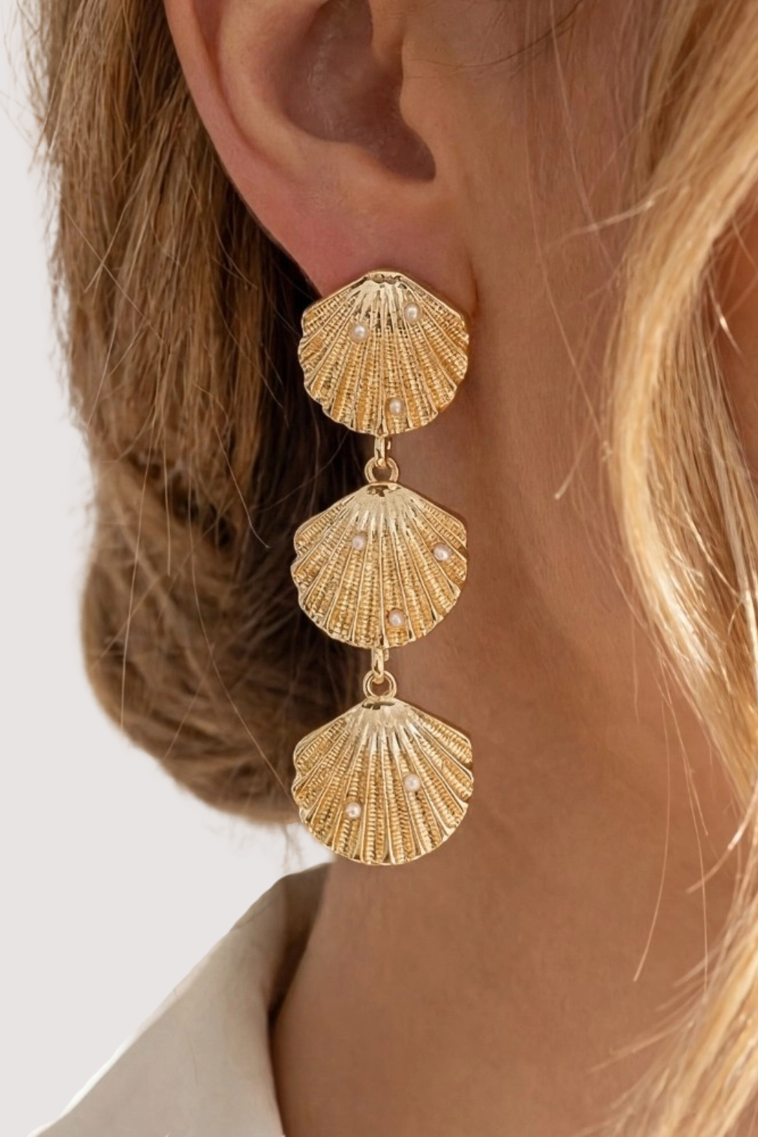 SEABLOOM DROP EARRINGS