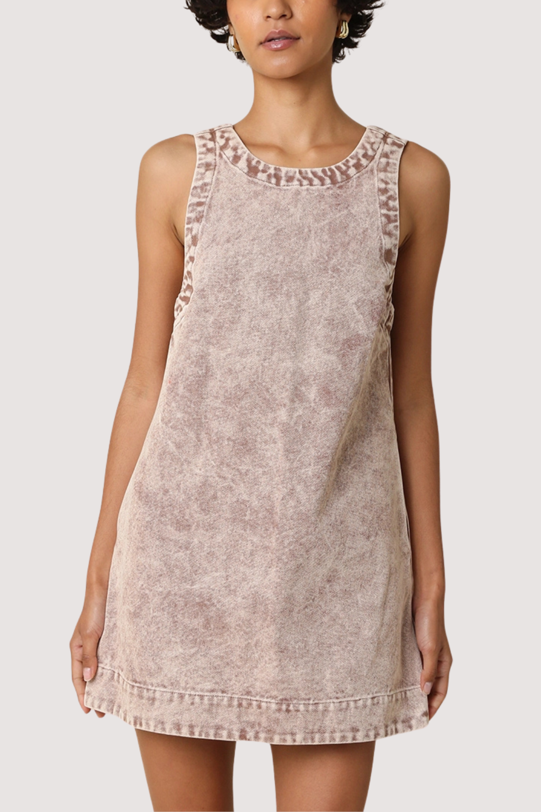 LUNA WASHED MINI DRESS