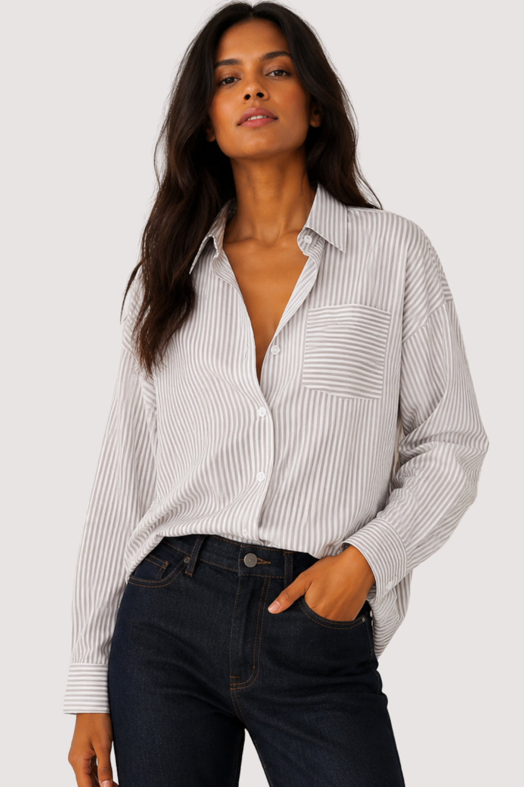 CECILIA SHIRT - GREY